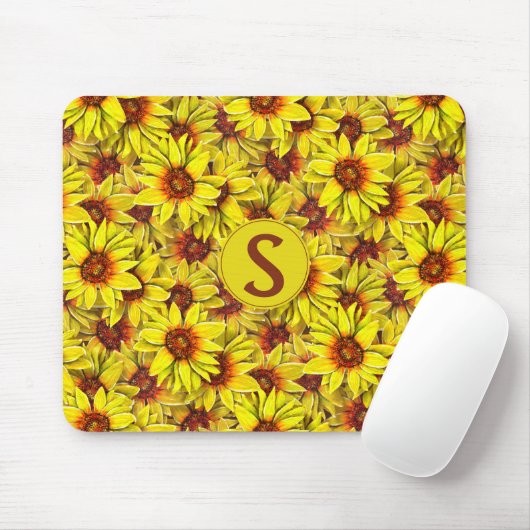Tapis de souris Tournesol (Avec souris)