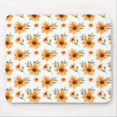 Tapis De Souris Tournesol brillant Mousepad (Devant)