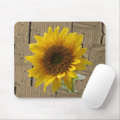 Tapis De Souris Tournesol Mousepad (Avec souris)