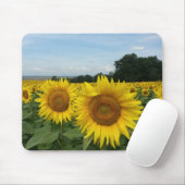Tapis De Souris Tournesol Mousepad (Avec souris)
