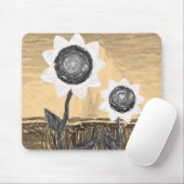 Tapis De Souris Tournesol Mousepad (Avec souris)
