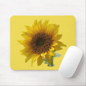 Tapis De Souris Tournesol Mousepad (Avec souris)