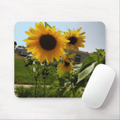Tapis De Souris Tournesol Mousepad (Avec souris)