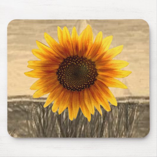 Tapis De Souris Tournesol Mousepad (Devant)