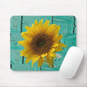 Tapis De Souris Tournesol Mousepad (Avec souris)