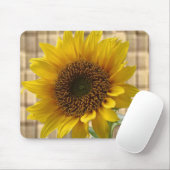 Tapis De Souris Tournesol Mousepad (Avec souris)