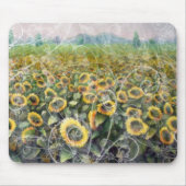 Tapis De Souris Tournesol Mousepad (Devant)