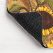 Tapis De Souris Tournesol Mousepad Beau Cadeaux Fleurs Jaunes (Coin)