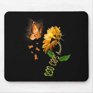 Tapis De Souris Tournesol papillon Sensibilisation Rsd Crps 1