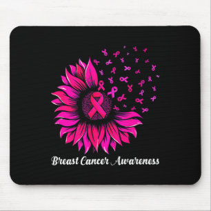Tapis De Souris Tournesol Porter Pink Breath Cancer Sensibilisatio
