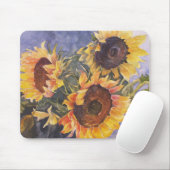 Tapis De Souris Tournesols (Avec souris)