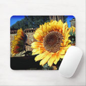 Tapis de souris tournesols (Avec souris)