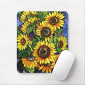 Tapis De Souris Tournesols (Avec souris)