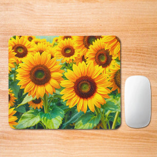 Tapis de souris Tournesols