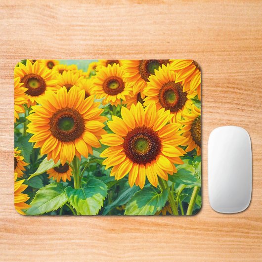 Tapis de souris Tournesols
