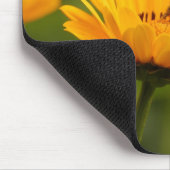 Tapis De Souris Tournesols avec abeille (Coin)