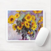 Tapis De Souris Tournesols de Monet (Avec souris)