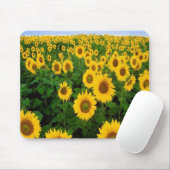 Tapis De Souris Tournesols Mousepad (Avec souris)