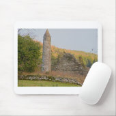 Tapis De Souris Tours rondes irlandaises âgées de plus de 1000 ans (Avec souris)