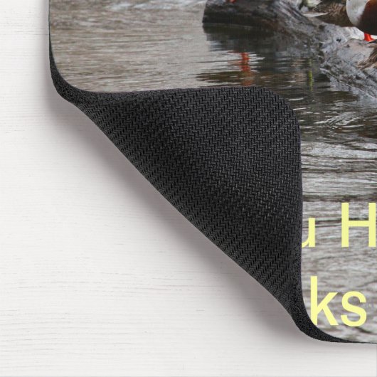 Tapis De Souris Tous mes canards dans une rangée (Coin)