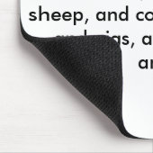 Tapis De Souris Tous mes canards sont dans une rangée, et des (Coin)