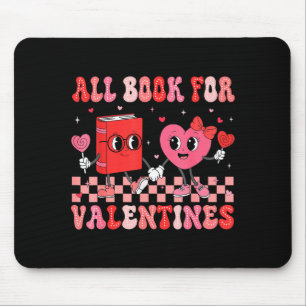 Tapis De Souris Tous Réservés Pour Saint-Valentin Livre Bibliothéc