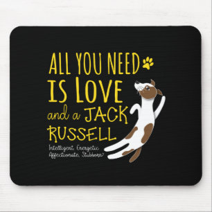 Tapis De Souris Tout ce dont vous avez besoin, c'est d'amour et de