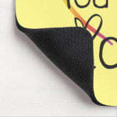 Tapis De Souris Tout ce dont vous avez besoin est l'amour (Coin)
