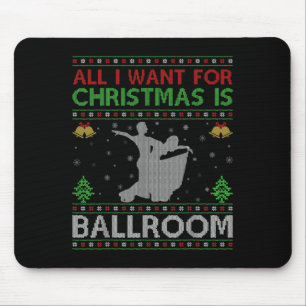 Tapis De Souris Tout Ce Que Je Veux Pour Noël, C'Est Une Vilaine D