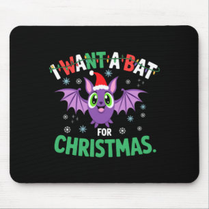 Tapis De Souris Tout ce que je veux pour Noël est un horrible Noël