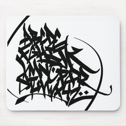 Tapis De Souris Tout d'A à Z (Devant)