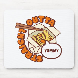 Tapis De Souris Tout droit sorti de délicieux nouilles Ramen