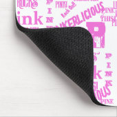 TAPIS DE SOURIS TOUT EN ROSE (Coin)