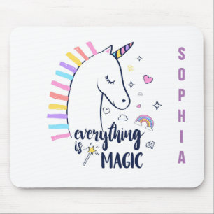 Tapis De Souris Tout est licorne magique