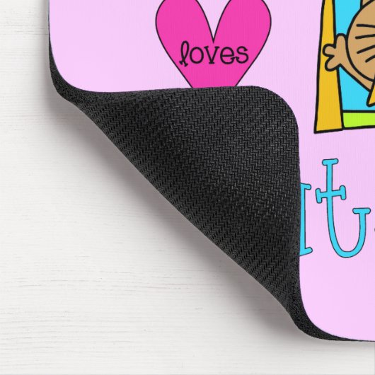 Tapis De Souris Tout le monde aime les chats (Coin)