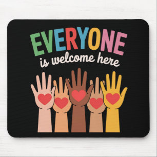 Tapis De Souris Tout Le Monde Est Bienvenue Ici