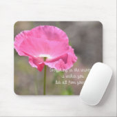 Tapis De Souris Tout le pavot (Avec souris)