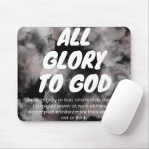 Toute la gloire Mousepad