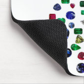 Tapis De Souris Toutes les pierres précieuses colorées (Coin)