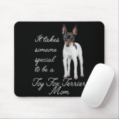Tapis De Souris Toy Fox Terrier Maman Mousepad (Avec souris)