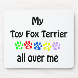 Tapis De Souris Toy Fox Terrier Walks Design