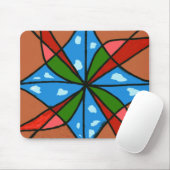 Tapis De Souris "Toy Windmills" Résumé Design Mousepad (Avec souris)