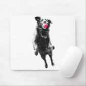 Tapis De Souris Trace rouge ludique (Avec souris)