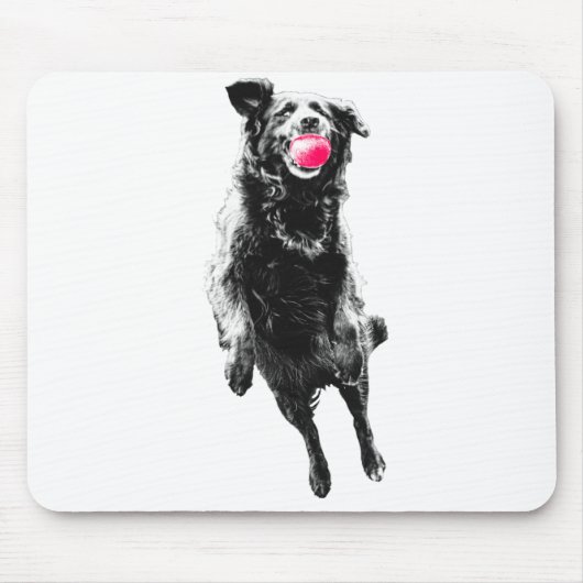 Tapis De Souris Trace rouge ludique (Devant)