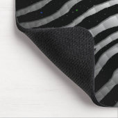 Tapis De Souris Tracées SpaceTime arrachées - Noir/Blanc (Coin)