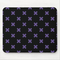 Traces croisées ultra violettes sur noir