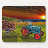 Tapis De Souris « Tracteur classique " (Devant)