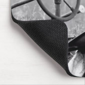 Tapis De Souris Tracteur en herbe longue (Coin)
