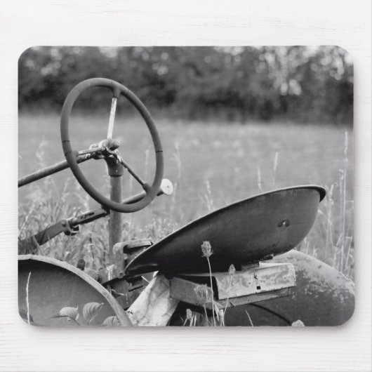 Tapis De Souris Tracteur en herbe longue (Devant)