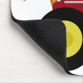 Tapis De Souris Tracteur rouge de ferme (Coin)